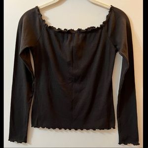 Hollister Women’s Off-The-Shoulder Top, SZ: Large, NWOT